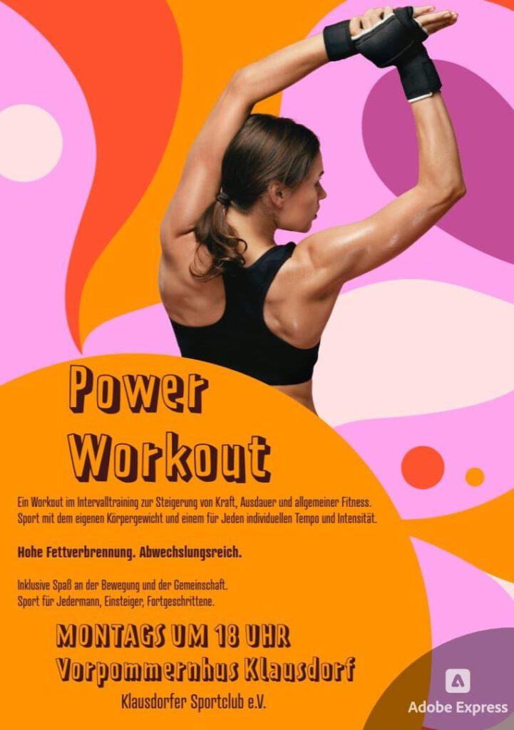 Power Workout mit Kathrin